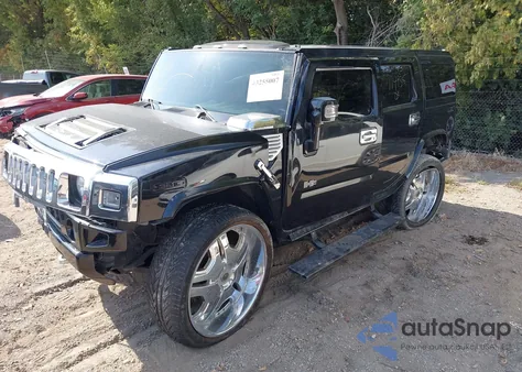 2006 Hummer H2 Suv from USA, damaged, VIN 5GRGN23U56H114935